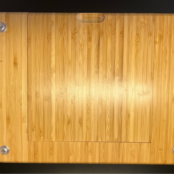 Home Euphoria Bamboo Charcuterie Cheese Board with Knives[NWT] - Picture 10 of 10